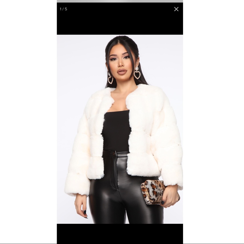 Fashion Nova Faux Fur Coat